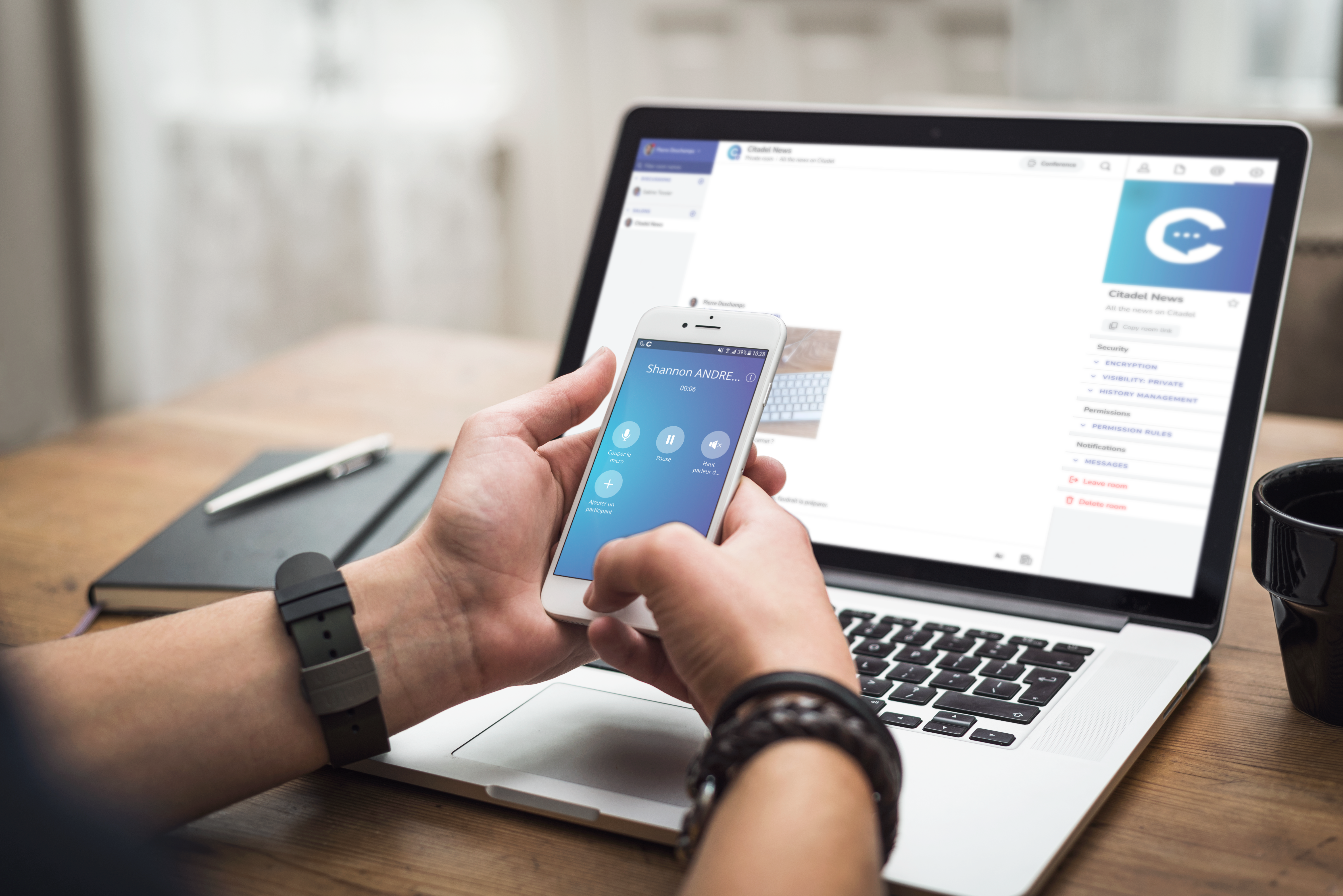 mise en situation PC & Téléphone